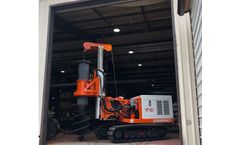 Tes-Car - Model Compact - Hydraulic Piling Rig