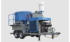 Blastcrete - Model MX-20 - Ultra High-Pressure 4-Inch Swing Tube Mixer-Pump