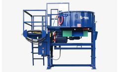 Blastcrete - Model 2200 lb. - Refractory Pan Mixer
