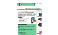 Lobee - Model LOS - Bronze Gear Pumps - Brochure