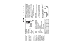 Extech - Model 45118 - Mini Thermo-Anemometer - Manual