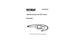 Extech - Model BR50 - Video Borescope/Camera Tester - Manual