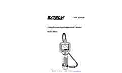 Extech - Model BR80 - Video Borescope Inspection Camera - Manual
