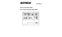 Extech/Flir - Model 380803 - True RMS Power Analyzer Datalogger - Manual