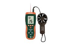 Extech - Model HD300 - CFM/CMM Thermo-Anemometer with built-in InfraRed Thermometer
