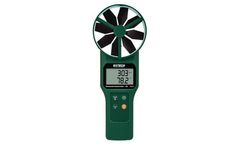 FLIR Extech - Model AN310 - Large Vane CFM/CMM Anemometer/Psychrometer