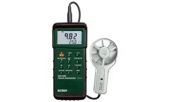 Extech - Model 407113 - Heavy Duty CFM Metal Vane Anemometer