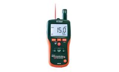 Extech - Model MO290 - Pinless Moisture Psychrometer + IR