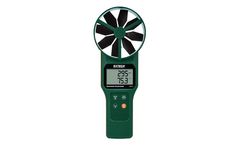 Extech - Model AN310 - Large Vane CFM/CMM Anemometer/Psychrometer