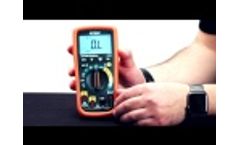 What are the different functions on a multimeter? Video