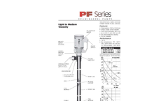 PF Series - Drum Pump Brochure