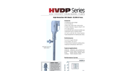 HVDP Series - Drum Pump Brochure