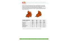 Pompe Ferrari - Slurry Tanker Decompressors - Datasheet