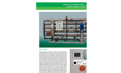 Model 4RE and 8RE - Reverse Osmosis System - Brochure