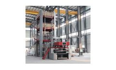 Model 3-5 Layer - Plastic Extrusion Blown Film Lines (New Design Premium)