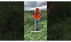 Self Auguring PVC Casing for Shallow Dart Measurements - Video