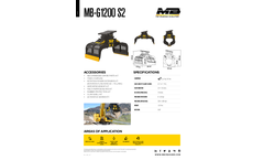 MB Crusher MB-G1200 S2 Demolition and Sorting Grapple - Brochure