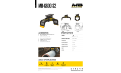 MB Crusher MB-G600 S2 Demolition and Sorting Grapples - Brochure