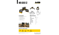 MB Crusher MB-G900 S2 Demolition and Sorting Grapple - Brochure