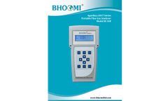 Agasthya - Model 2017 Series- BI 100 (O2) - Portable Flue Gas Analyzer - Brochure