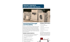 Curb Inlets and Catch Basins Brochure