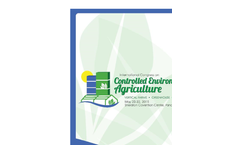 International Congress on Controlled Environment Agriculture 2015 (ICCEA 2015) - Brochure