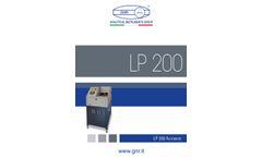 GNR - Model LP 200 - Automatic Grinder Metallographic Sample Preparation System - Brochure