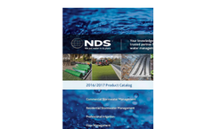 NDS - Model FWSD69 - 4" Surface Drain Inlet with Grate - Brochure