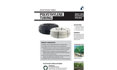 Netafim - Polyethylene Tubing Brochure