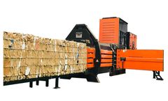 Pakawaste Super - Model 125 - Fully Automatic Horizontal Baler