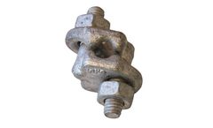 Fehr - Galvanized Double Saddle Grip Wire Rope Clip