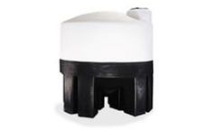 Protank - Plastic Cone Bottom Tanks With HDPE Stands
