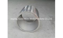 FY-XL - Model 046 - Wedge Wire Screen Cylinder