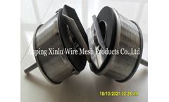 FY-XL - Model 057 - SS Double Flow Screen Nozzle, johnson water filter nozzle