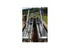 Hydroflux - High Efficiency Longitudinal Grit Traps with Grit Removal Screw