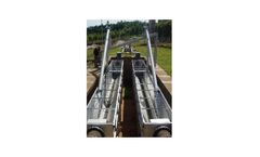 Hydroflux - High Efficiency Longitudinal Grit Traps with Grit Removal Screw