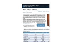 Precision Machinery Systems Auto Pak DD-30 Series Vertical Trash Compactors - Brochure