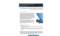 Precision Machinery Systems International Dynetics XM Bag Packer Series - Brochure