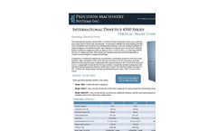 Precision Machinery Systems International Dynetics 4500 Vertical Trash Compactors - Brochure