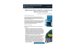 Precision Machinery Systems Trash Sorter Recycling System - Brochure