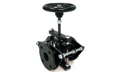 Onyx Valve - Model Series DHO - Manual Open-frame Pinch Valves