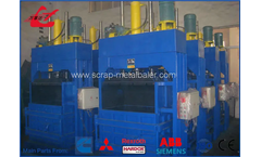 Wanshida - Model Y82-100 - Vertical Waste Cardboards Balers
