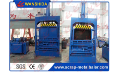 Wanshida - Model Y82-100 - High Density Vertical Cardboard Waste Paper Baler