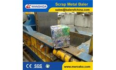 Wanshida - Model Y83-125 - Aluminum Cans Baler/UBC baler/Metal shavings bailer