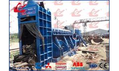 Wanshida - Model Y83Q-4000C - Scrap Metal Shear Baler