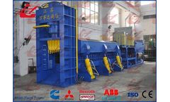 Wanshida - Model Y83Q-6300C - Heavy Duty Scrap Metal Shear Baler/Car Baler/Shearing Press/Car Logger Baler