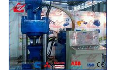 Wanshida - Model Y83-2500 - Scrap Briquetting Press/Scrap Metal Chips Briquette Press