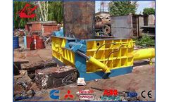 Wanshida - Model Y83-160 - Hydraulic Metal Baling Press/Scrap metal bailer/metal baler