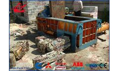 Wanshida - Model Y83/T-125Z - Hydraulic Scrap Baling Press/Scrap metal Baler/Compactor/Crusher/Bailer