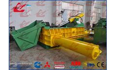 WANSHIDA - Model Y83T-200A - Automatic Metal Scrap Baling Press Scrap Car Hydraulic Compactor